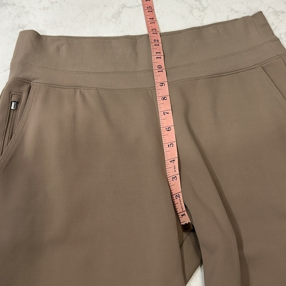 Athleta Venice Flare Pant Large Tall High Waisted Pull On Elastic Athletic Slits - Picture 12 of 16